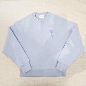 Ami Men's Light Blue Sweater